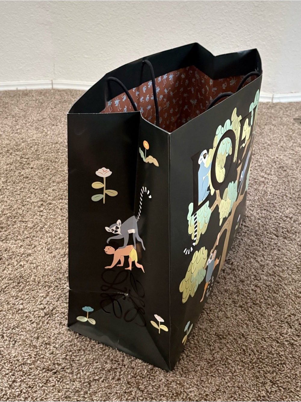 LOEWE paper shopping bag - Picture 8 of 9